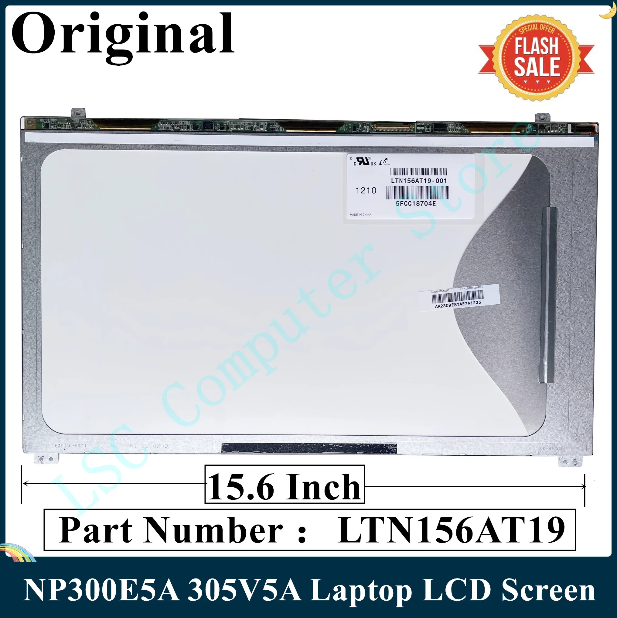Оригинальный ЖК-экран LSC для ноутбука Sumsung NP300E5A 305V5A дисплей 15 6 дюйма - купить по