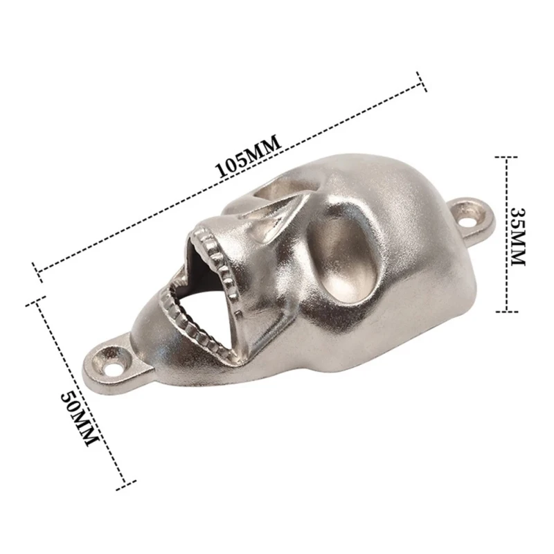 

NEW Wall Bottle Opener Skull Shaped Beer Opener Wall Mounted Bottle Opener Kitchen Tool Home Bar Wall Decorative Kitchen Tools