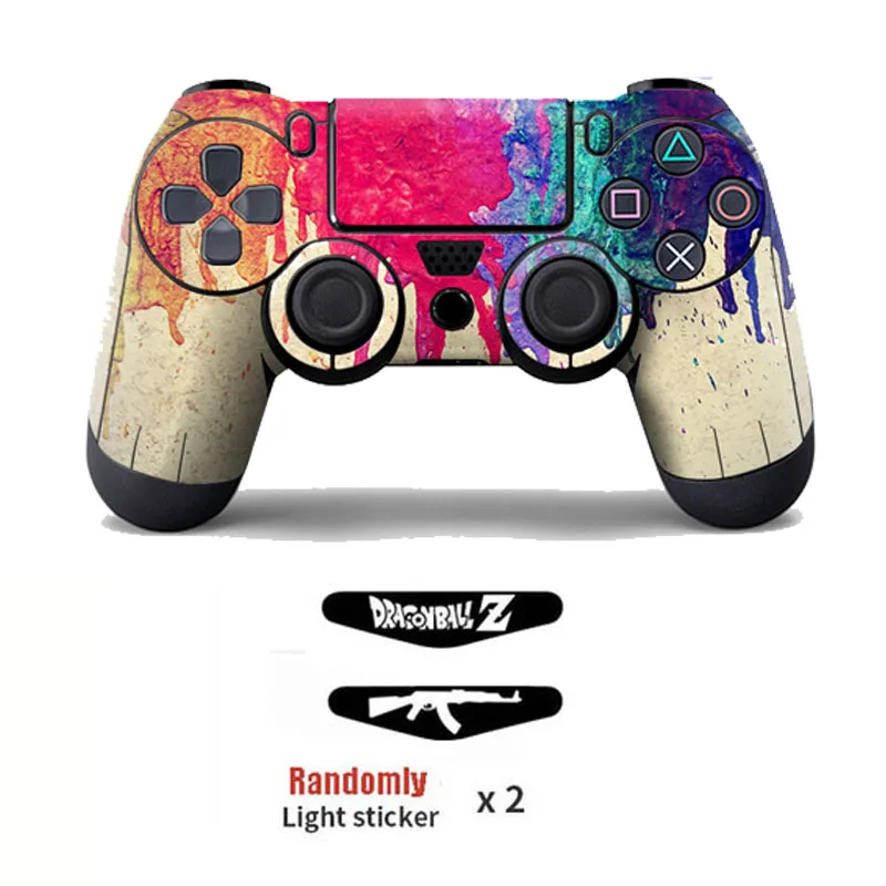 Виниловая наклейка для PS4 беспроводной контроллер геймпад Защитная крышка наклейка для Playstation 4 контроллер Джойстик - Цвет: 4