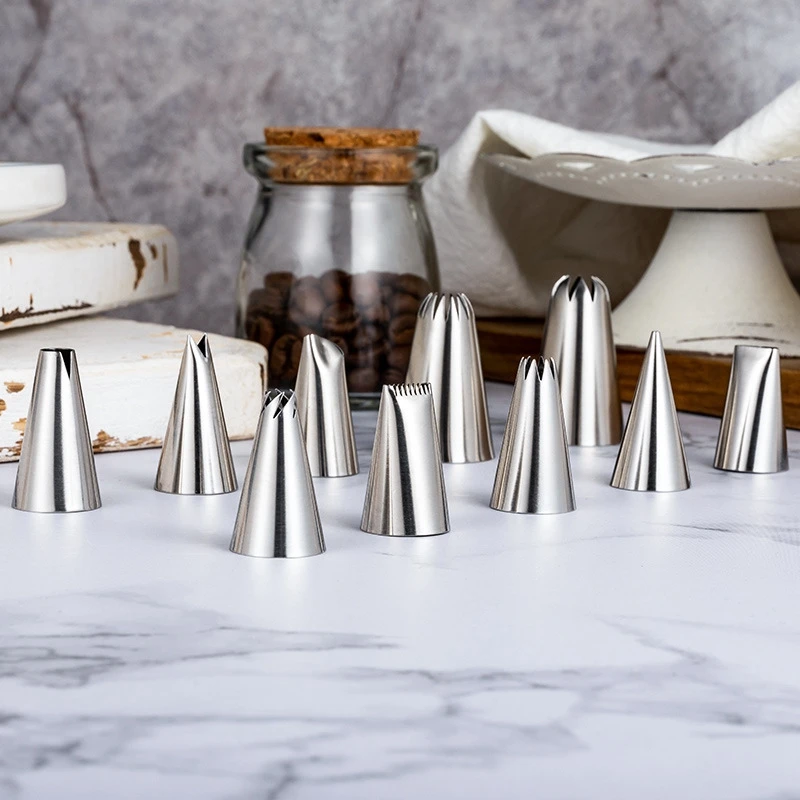 Кондитерские сопла/конвертер для теста мешок 27 шт./компл. сопла из нержавеющей