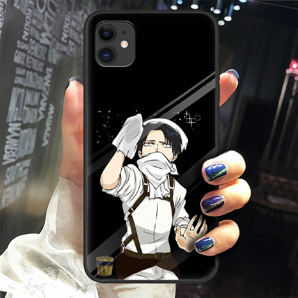 

Attack on Titan anime Phone Case Cover Hull For iphone 5 5s se 2 6 6s 7 8 12 mini plus X XS XR 11 PRO MAX black back silicone