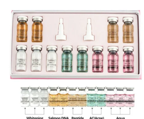 Корейская косметика BB крем Золотая ампула сыворотка стартовый набор Mix Shades