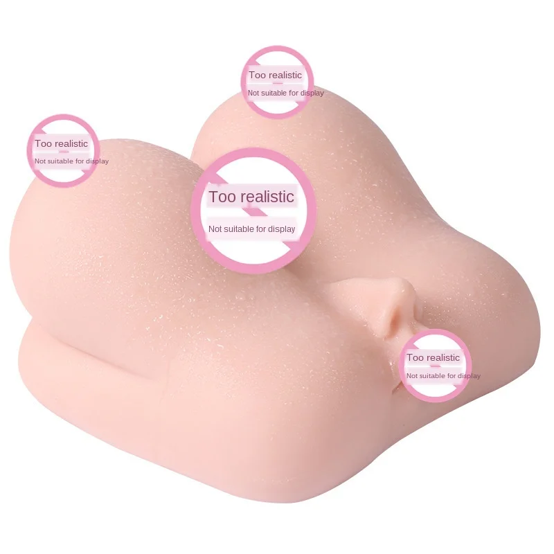 Вагина латексная минет три в одном двойной канал плюс искусственная грудь для