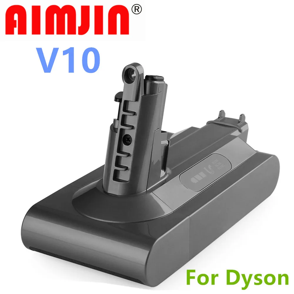 

25.2V 6.8/9.8/12.8AH Li-ion Battery Vacuum Cleaner Rechargeable Battery for Dyson V10 Absolute V10 Fluffy Cyclone Motorhead