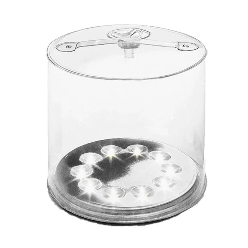 Надувные светодиодные фонари на солнечной батарее для кемпинга надувные