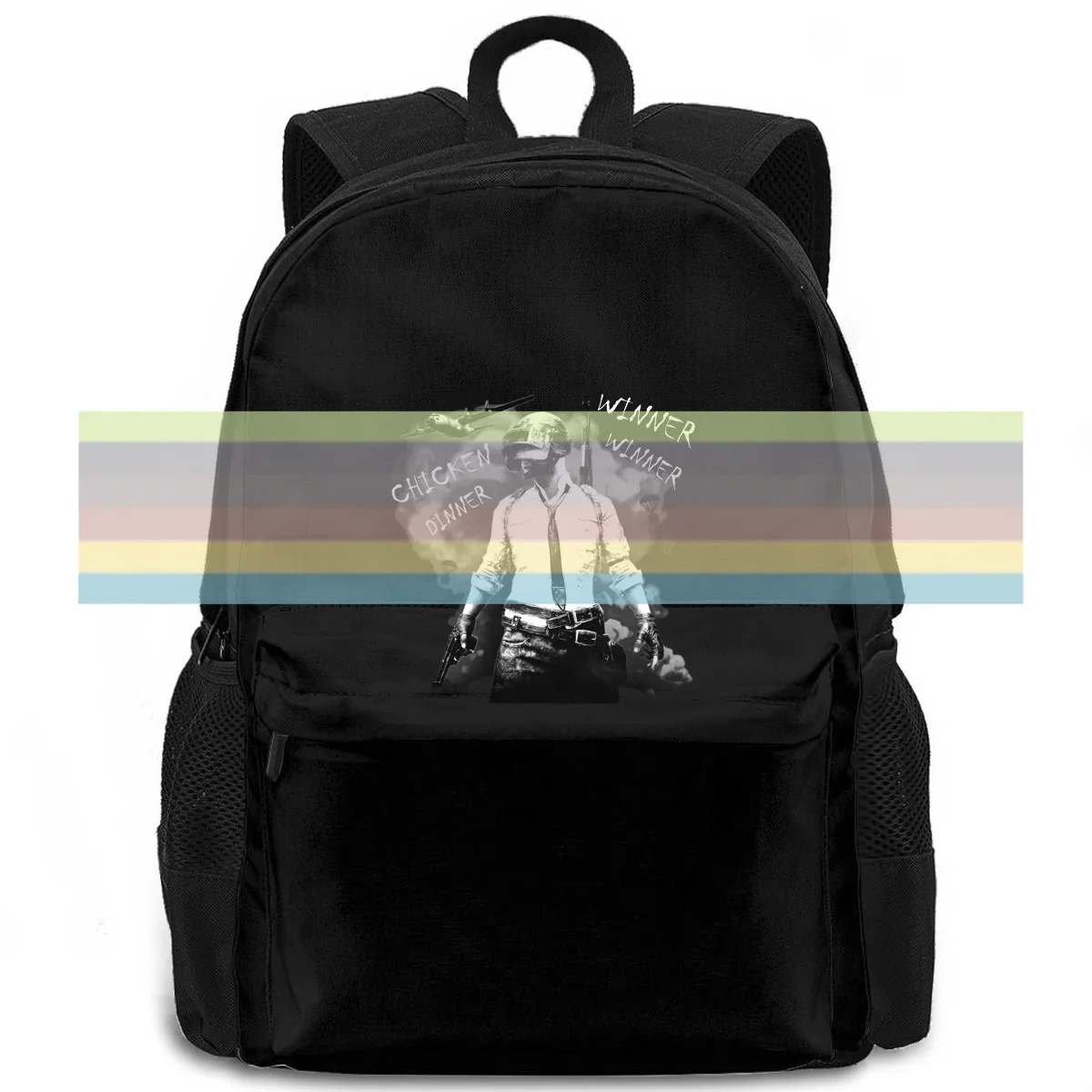 

Winner Winner Chicken Dinner PUBG , Playerunknown's Battlegrounds Over Style Styles women men backpack laptop travel