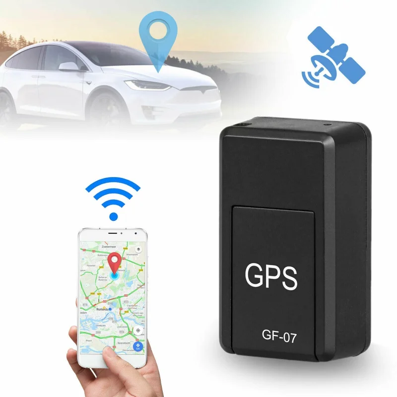 

GF07 Mini Car Tracker Magnetic GPS Real Time Tracking Locator Device Anti-Theft Can Voice Control Long Standby For Kids Elder