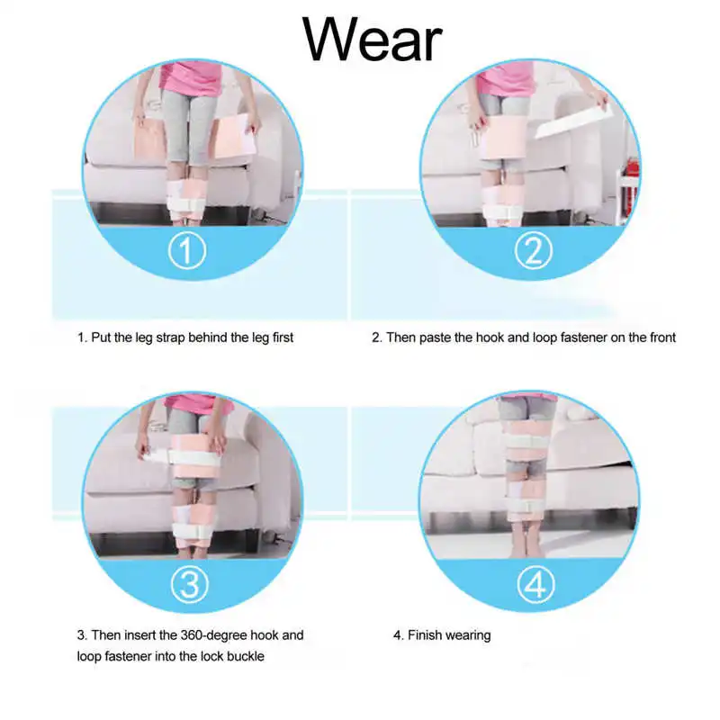 O/X Type Leg Correction Belt Bowed Legs Knee Valgum Straightening Band Posture Corrector Adults Kids Beauty | Красота и здоровье