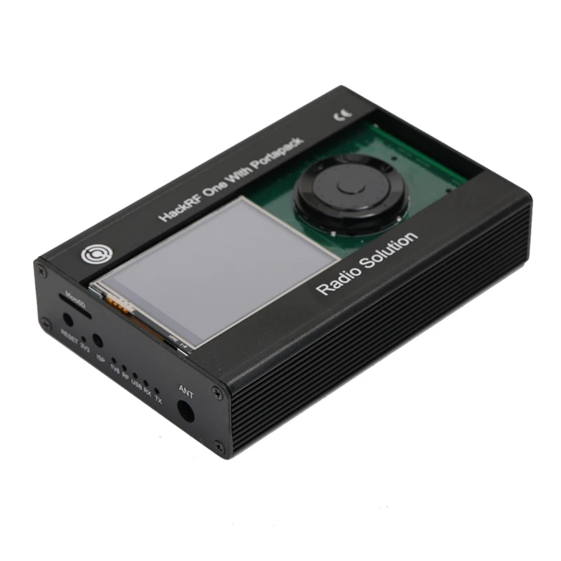 2 4 дюймов Lcd прикасаться Панель Portapack с 0.5Ppm Tcxo Gps часы металлическим чехол для Hackrf