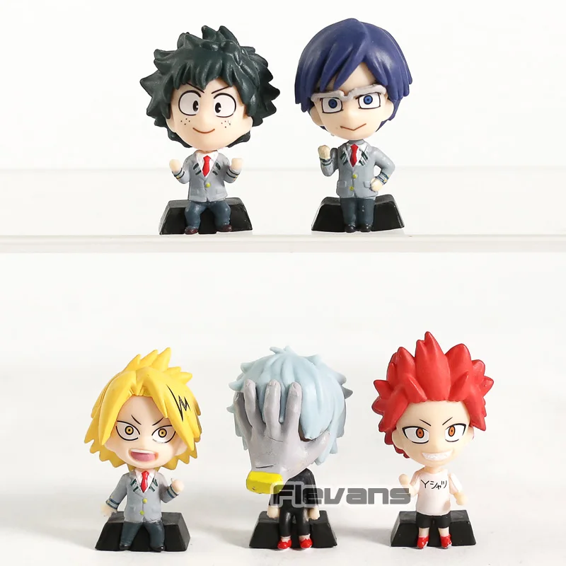 Мой герой Академии Izuku Midoriya Todoroki шото Asui цую каминари Denki киришима эйджиро мини