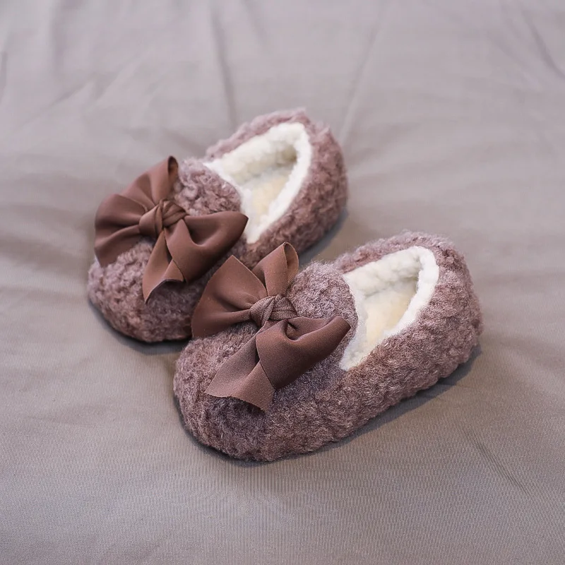 

Baby Girl Tennis Shoes Flock Babies Girl Shoes 2 Years 2020 Slip on Butterfly-knot Princess Toddler Girls Shoes Sneakers D11153