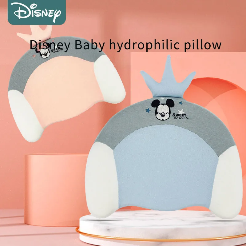 

Disney Baby Shaping Pillow Newborn Anti Eccentric Head Pillow 0-1 Year Old Baby Head Shape Correction Cartoon Breathable Pillows