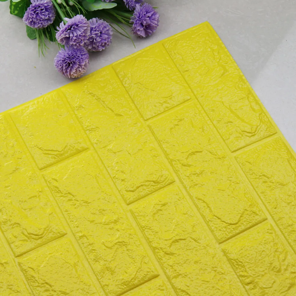 DIY 3D Кирпич ПЭ пены обои самоклеящиеся панели комнаты наклейка каменное