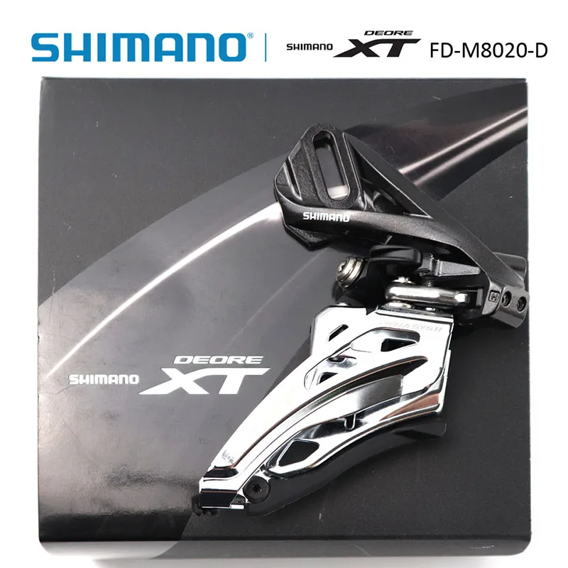 FD-M8020-D Boxed SHIMANO Deore XT FD M8020 передний переключатель с боковым поворотом 2x11s прямое Крепление MTB велосипед FD-M8020-D - Цвет: FD-M8020-D Boxed