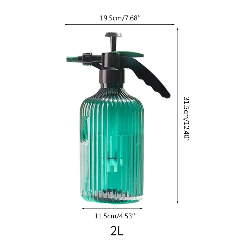 

2L Watering Can Spray Pressure Bottle Plant Flower Sprayer Sprink Kettle Garden