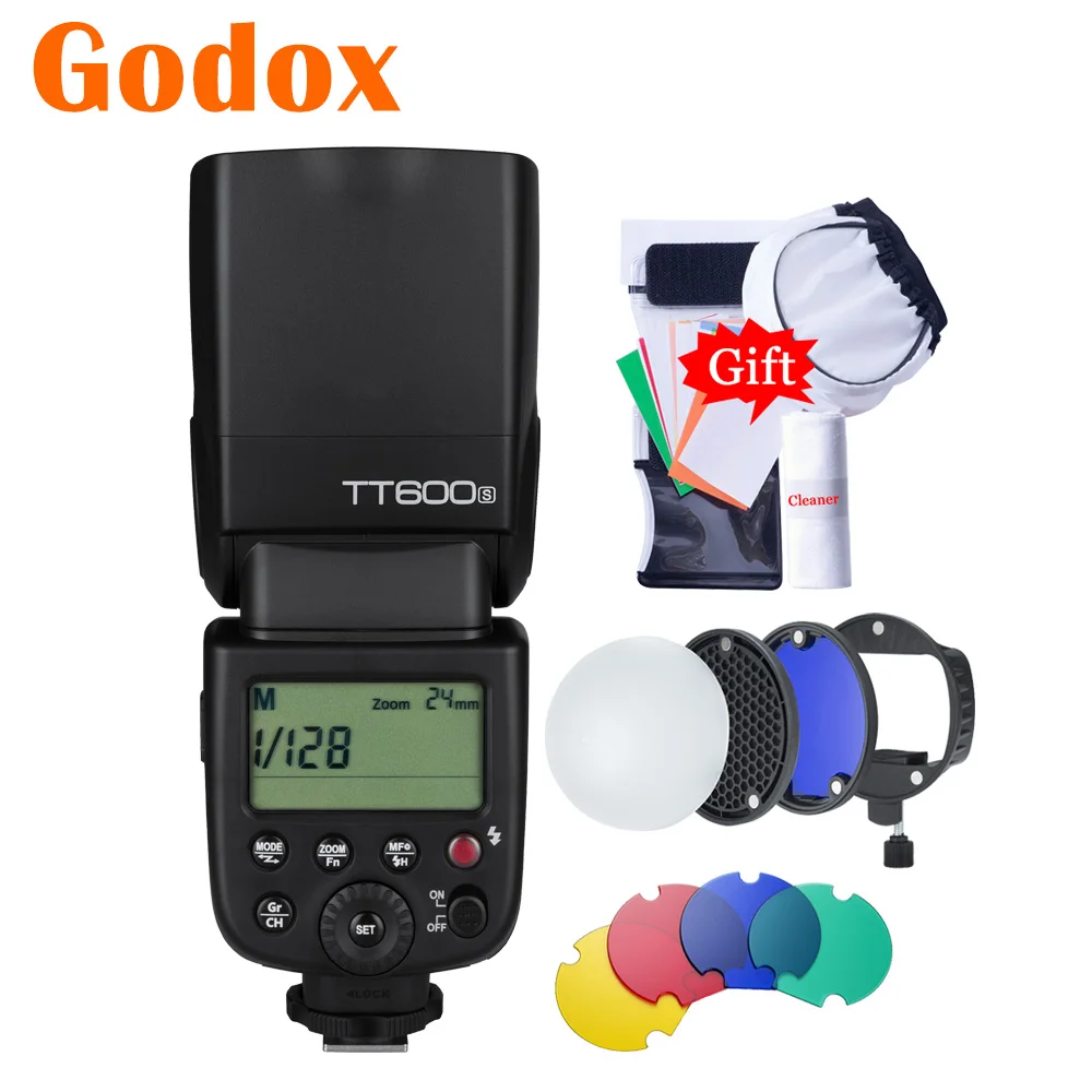 

Godox Thinklite TT600S Speedlite Camera Flash X1T-S X2T-S XPro-S Transmitter For Sony A7R A7RII A7RIII A7SII A7S A7 A9 A6500 A68