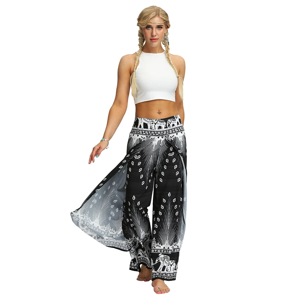 

Jessinshow Women Casual Loose Yoga Pants Trousers Multistyle Baggy Boho Aladdin Jumpsuit Harem Pants Leggings Harem Pants