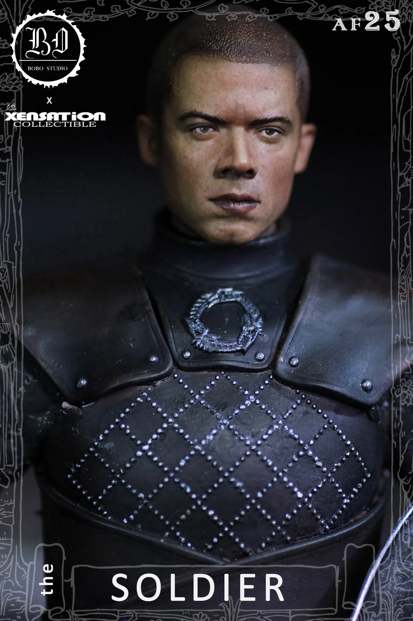 Коллекционная экшн-фигурка Xensation X BoBo Studio AF25 The Unsullied Solider Grey Worm 1/6 | Игрушки и хобби