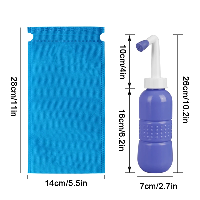 Портативный ручной распылитель для биде гигиенический 450 мл |