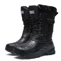 men winter boots warm waterproof sneakers 2020 outdoor activities fishing snow work boots male footwear men shoes fishing