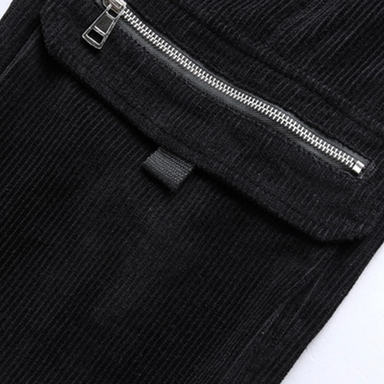 

LACIBLE 2020 Hip Hop Corduroy Cargo Pants Men Streetwear Patchwork Pockets Men Trousers Cotton Harajuku Oversized Joggers Pants