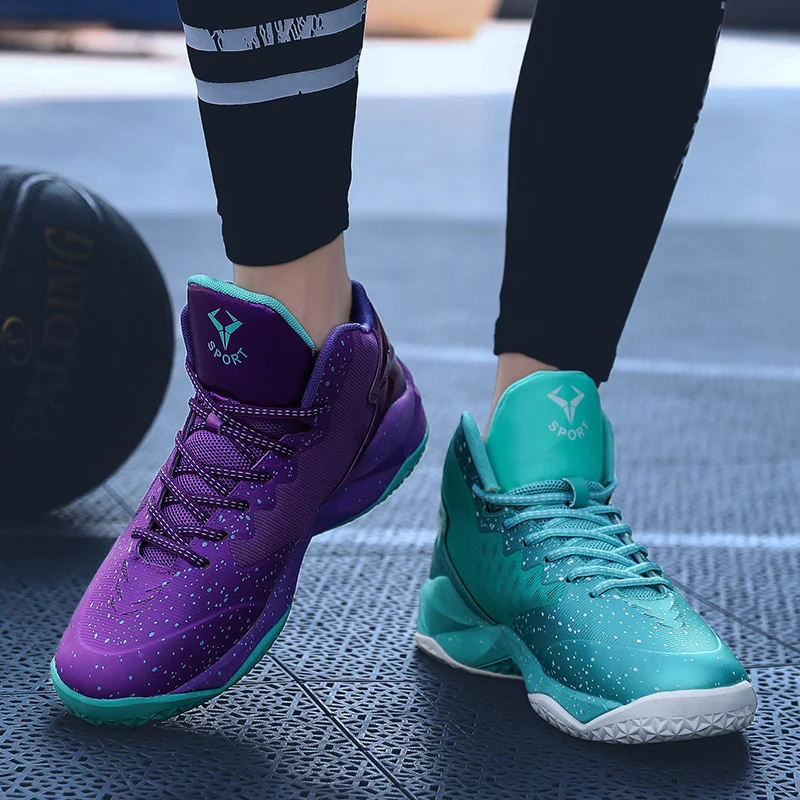 Баскетбольные кроссовки для мужчин и женщин дышащая Спортивная обувь баскетбола