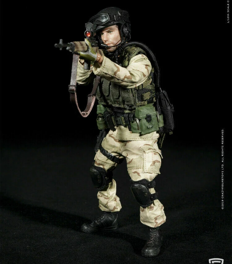 CrazyFigure LW006 LW003 1/12 военный M14 США Delta спецназ операция Готическая змея Solider полный набор игрушек для фанатов