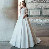 luxury a line wedding dresses v neck beaded glamorous tulle gowns sleeveless sexy high split robe de mari%c3%a9e tailor made