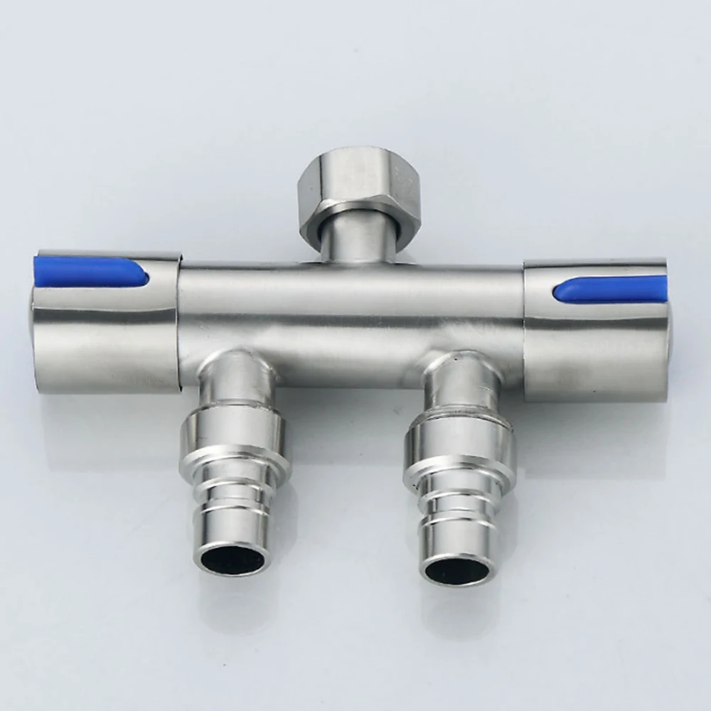 

Dual-use Faucet Water Diversion Water Separator Device for Washing Machine One-in Two-out Copper Durable