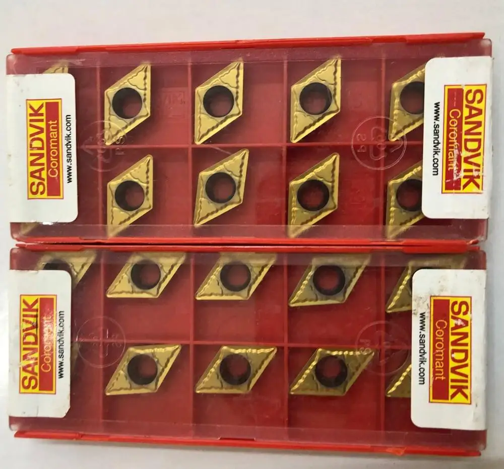 

SANDVIK DCMT32.52-MM 1025 DCMT11T308-MM 1025 carbide inserts 10pcs