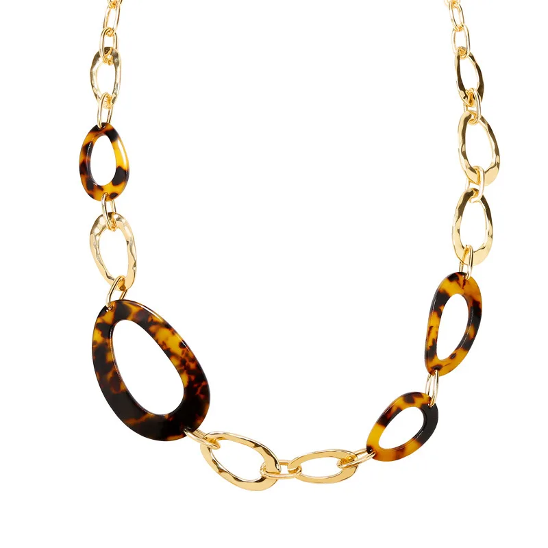 Длинная цепочка для свитера женские подвески &quotЛеопард&quot ожерелье s ювелирные