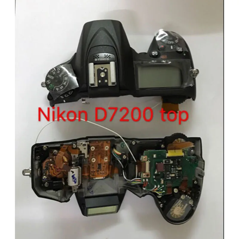 Для Nikon D7200 Верхняя Крышка корпуса плечевой экран набор режимов набора для