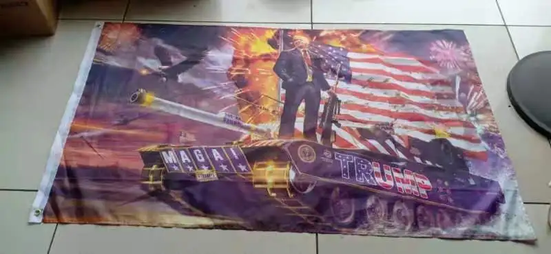 Бесплатная доставка 90*150 см флаг &quotТрамп&quot