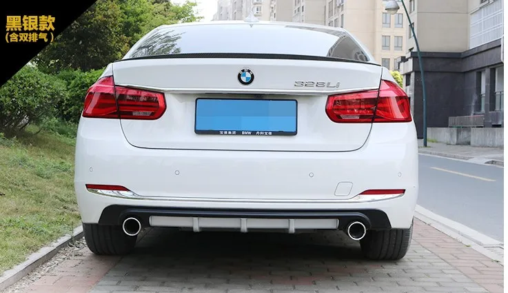 Для BMW F30 F35 316LI 320LI Задний Спойлер ABS задний бампер диффузор защитные бамперы для