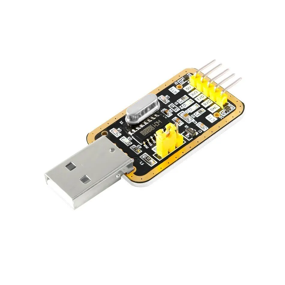 Конвертер H340G USB в TTL (RS232) CH340 адаптер USB/UART + CTS RTS | Электронные компоненты и