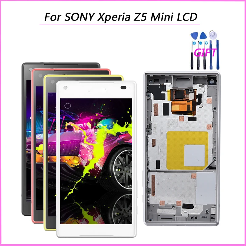 ЖК дисплей с дигитайзером и сенсорным экраном в сборе для Sony Xperia Z5 Compact mini E5803