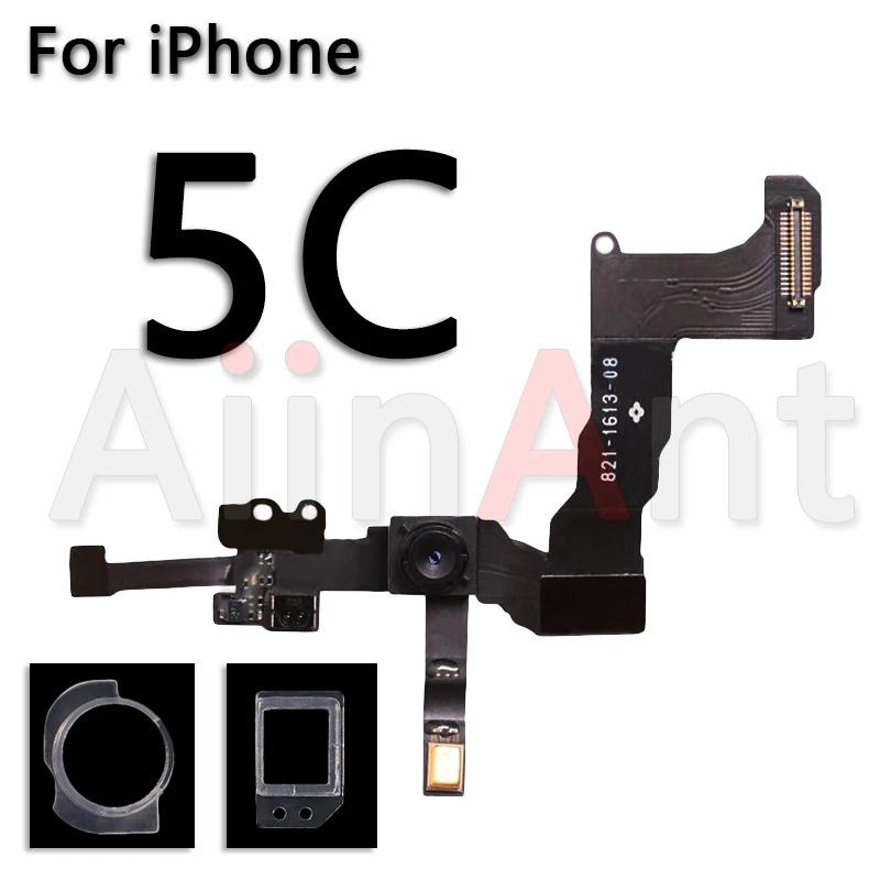 Оригинальная фронтальная камера для iPhone 6S 6 7 8 Plus 5 5S 5C SE датчик приближения маленькая фронтальная камера шлейф Замена - Цвет: For iPhone 5C