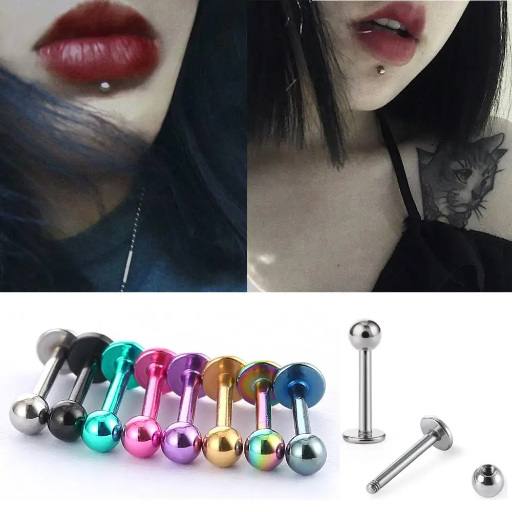 8 шт./лот пирсинг для губ из нержавеющей стали панк|Украшения тела| |
