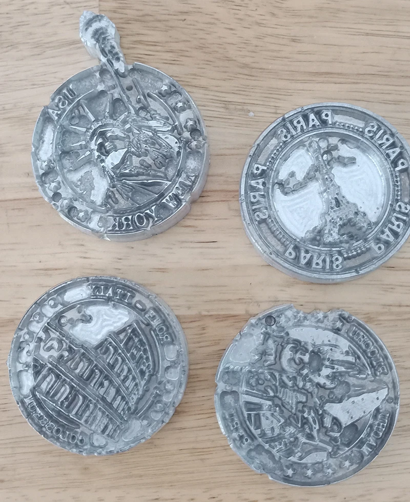 Machu Pichu башня колозеум Статуя Свободы ручная работа уникальный дизайн резки штамп