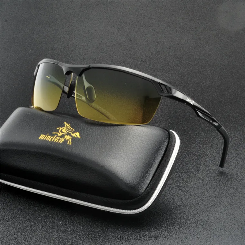 Мужские поляризованные солнцезащитные очки для вождения с антибликовым