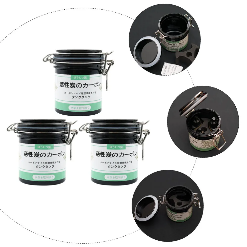 

3PCS Simple Storage Eyelash Glue Box Fresh-keeping Eyelash Extended Glue Jar