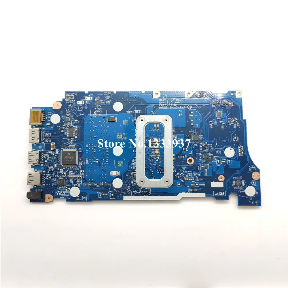 

For DELL INSPIRON 7460 7560 Vostro 5468 5568 Laptop Motherboard I3-7100U LA-D822P CN-08CJM5 08CJM5 8CJM5 Mainboard
