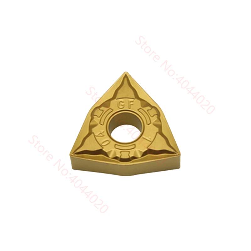 

PROSPECT WNMG080404-GF/WNMG080408-GF/WNMG080412-GF P9125 CARBIDE INSERT 10Pcs/Box CNC Lathe Tools Apply To Steel