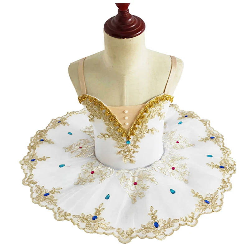 

Costumes de princesse pour filles, robe de performance en velours pour enfants, justaucorps de ballet avec tutu de danse, 2020