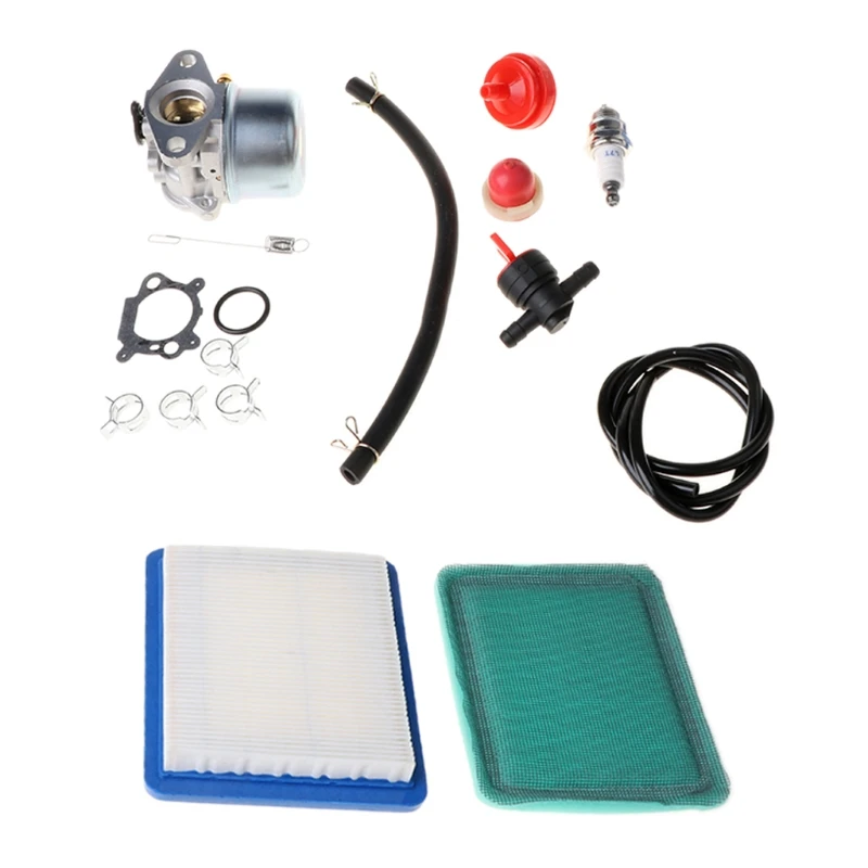 

799868 Carburetor with 795259 Air Cleaner Primer Base 699056 790849 Spring Tune Up Kits for 498170 497586 Mower Engine