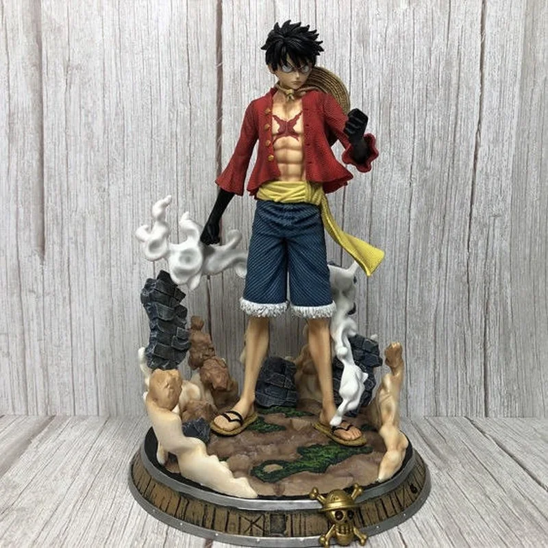 

One Piece Luffy Action Figure 35cm Big Standing Collection PVC Model Decoration Toys Gifts