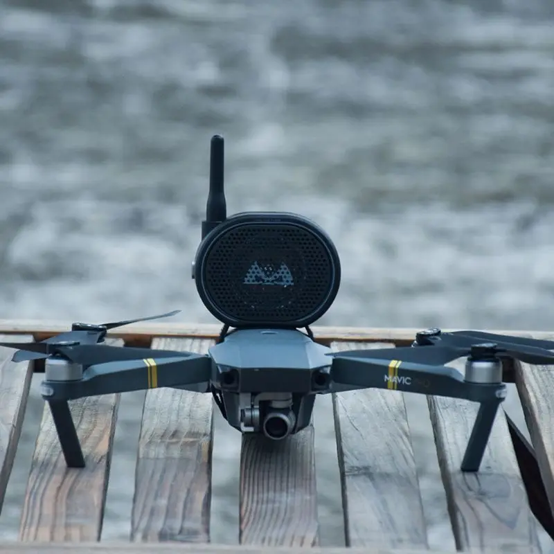 

1Set Universal Wireless Speaker USB Charging Remote Control Loud Drone Megaphone