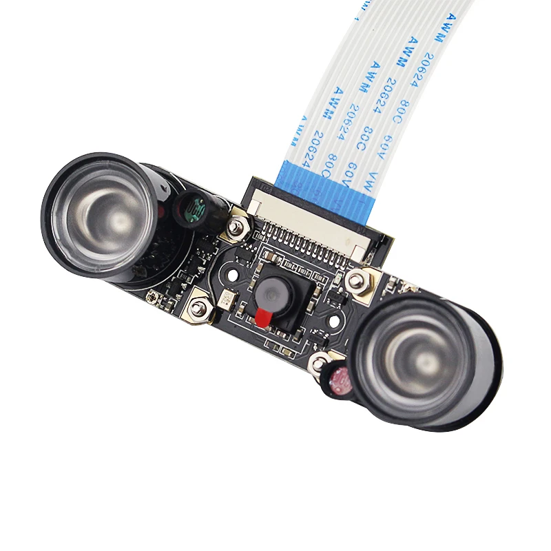 Raspberry Pi 4 камера ночного видения 5MP 1080P 720P Модуль камеры+ 2 инфракрасных светодиодный светильник для Raspberry Pi Модель 4B 3B+ 3B 3A