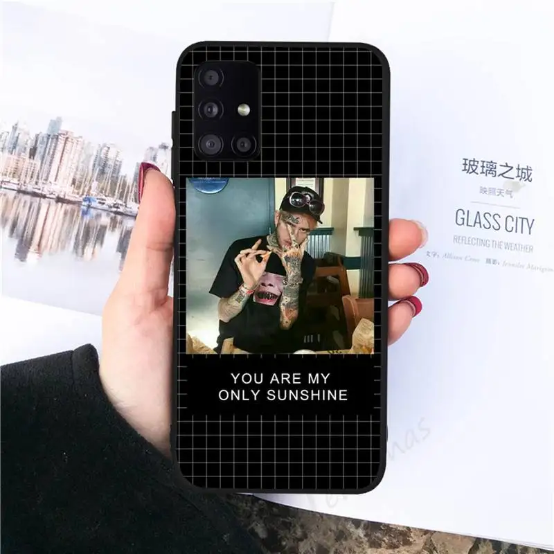 

Lil Peep hellboy Life is Beautiful Cry Baby Phone Case For Samsung galaxy S 7 8 9 10 20 edge A 6 10 20 30 50 51 70 note 10 plus