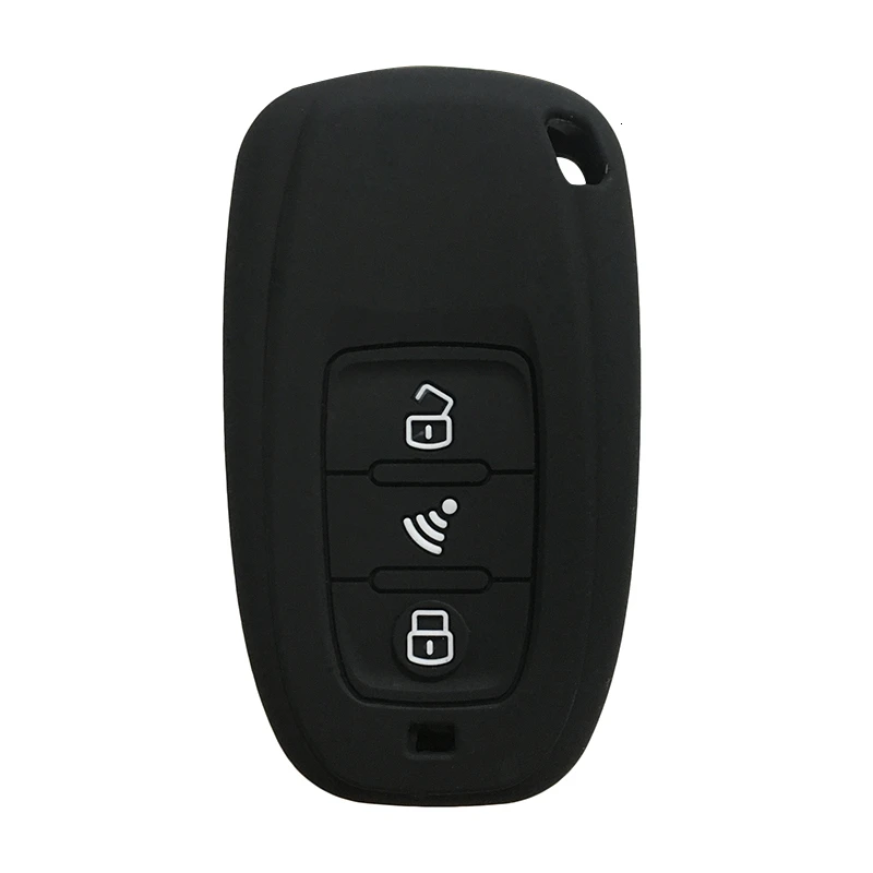 Силиконовый чехол для автомобильного ключа Toyota KIA Peugeot Luxgen с одной кнопкой Start Smart